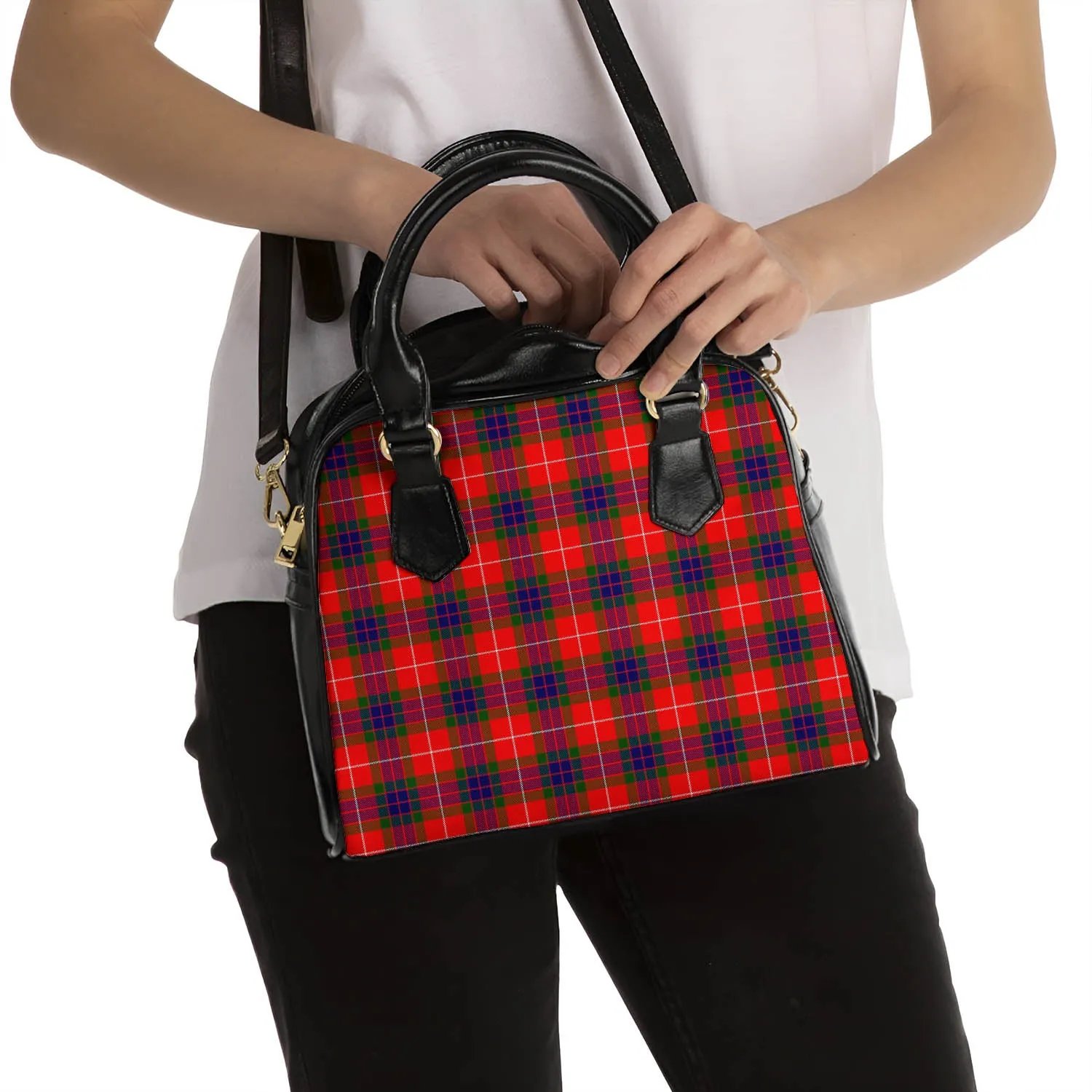 Abernethy Tartan Shoulder Handbags