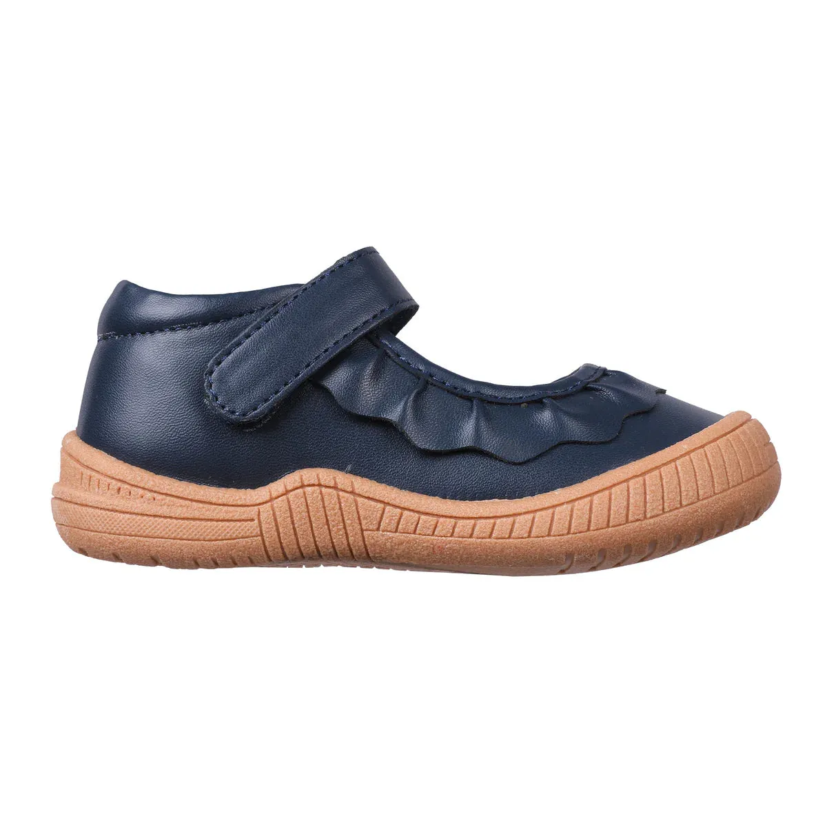 Amina Navy Leather Mary Jane