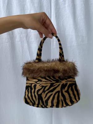 Animal Printed Mini Handbag