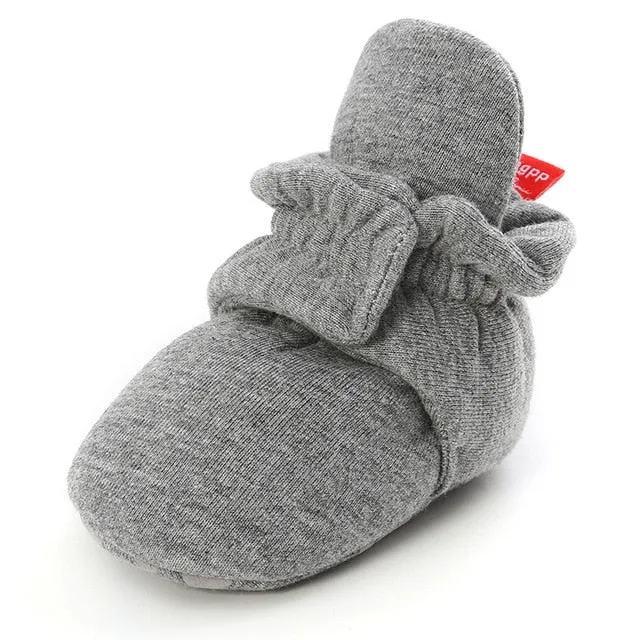 Anti-Slip Plush Infant Crib Shoes