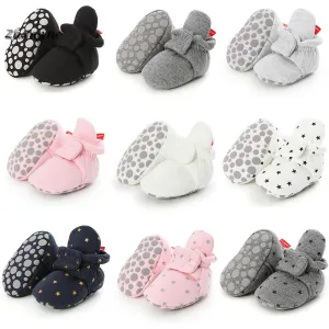 Anti-Slip Plush Infant Crib Shoes