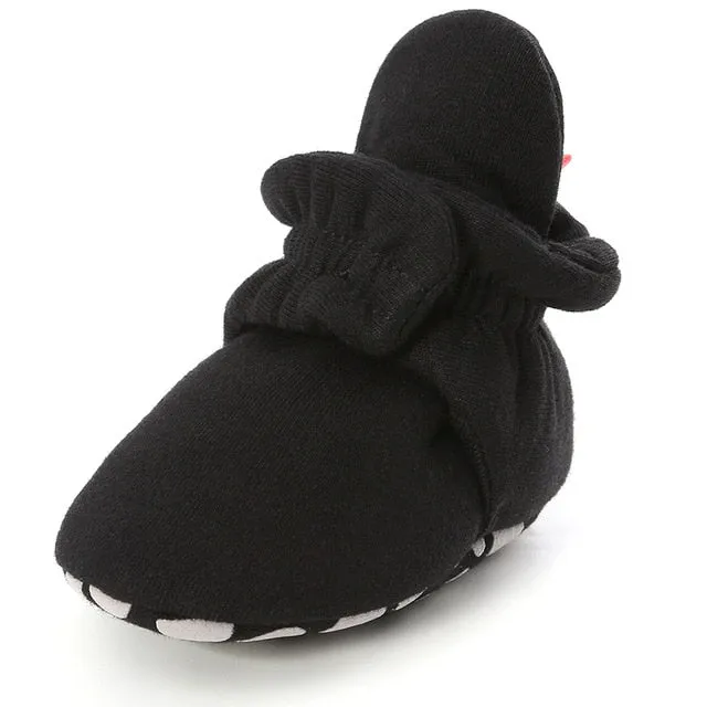 Anti-Slip Plush Infant Crib Shoes