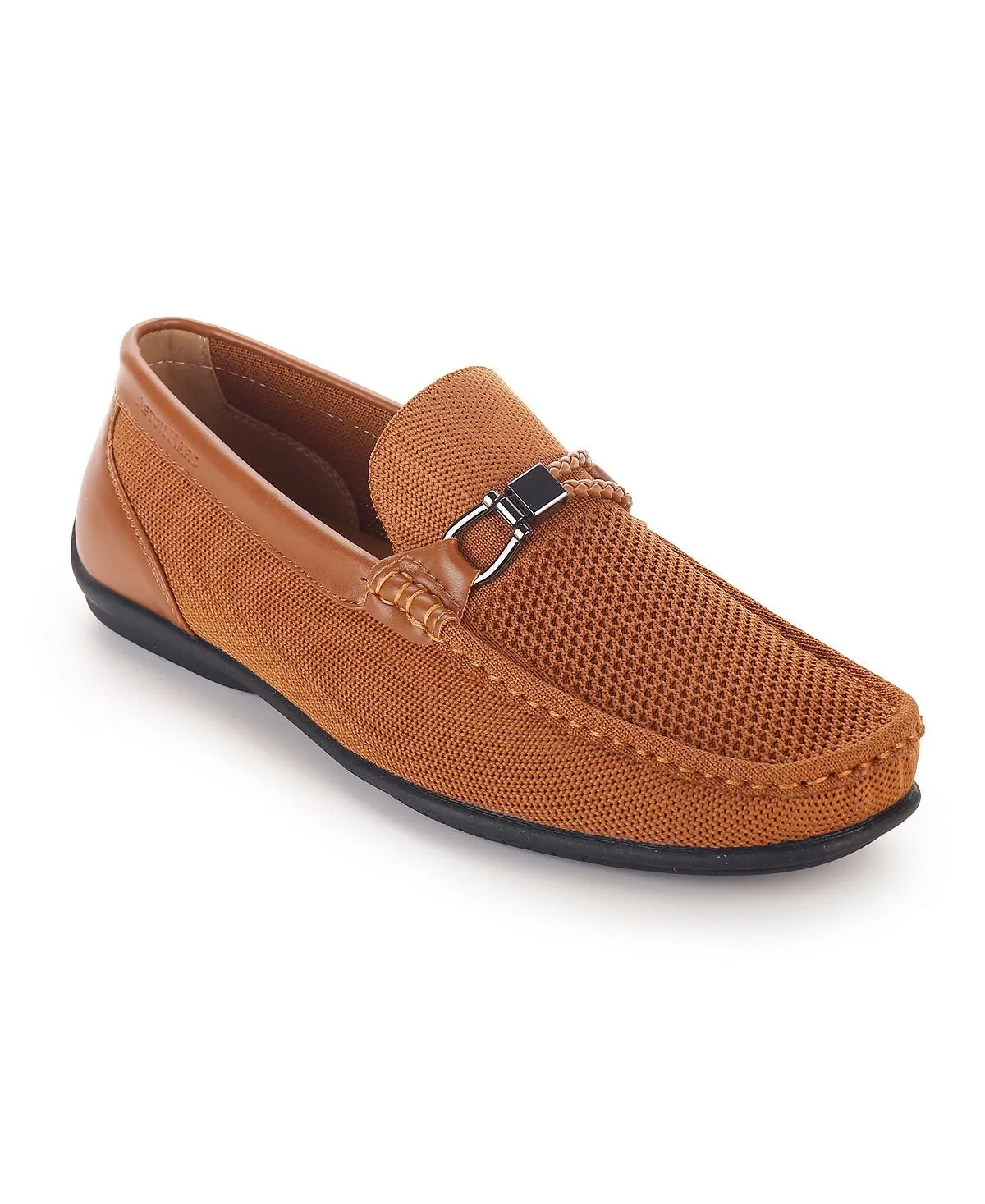 Aston Marc Men's Knit Moccasin Loafers