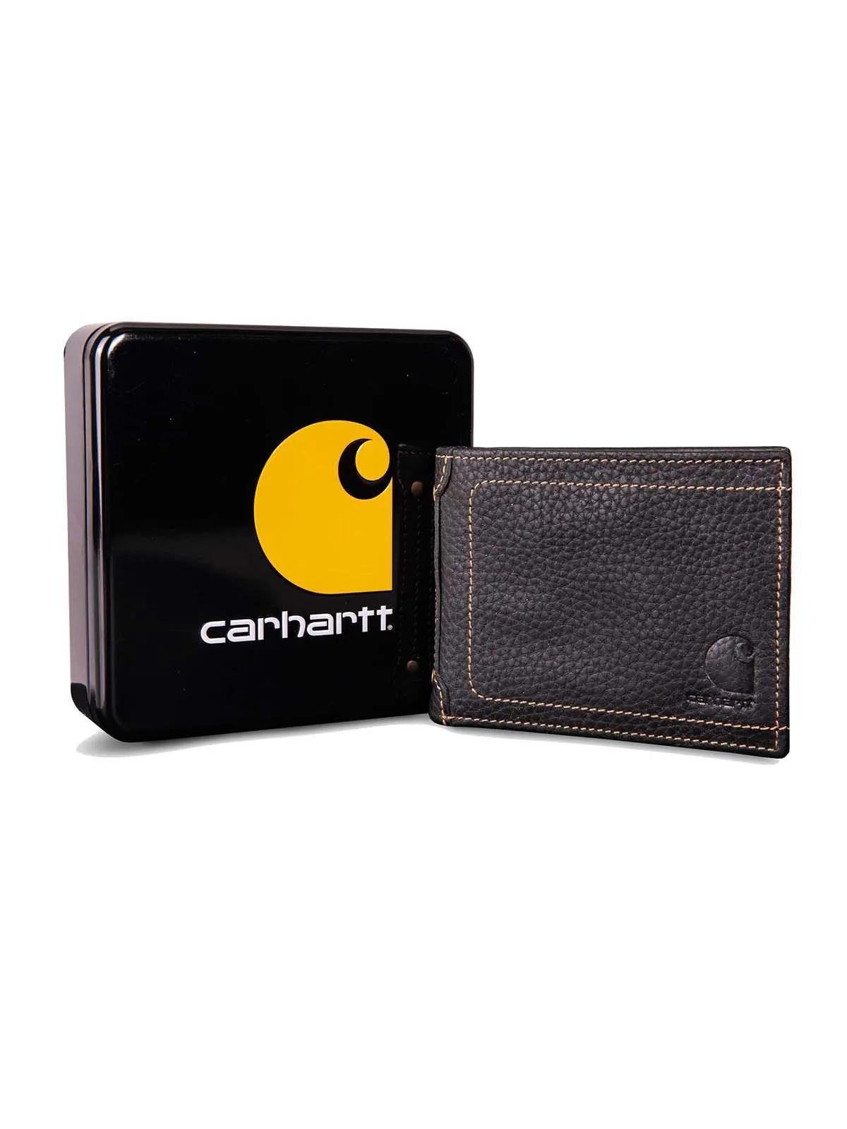 B0000209&#x20;Wallet&#x20;Pebble&#x20;Leather&#x20;Trifold&#x20;-&#x20;Carhartt