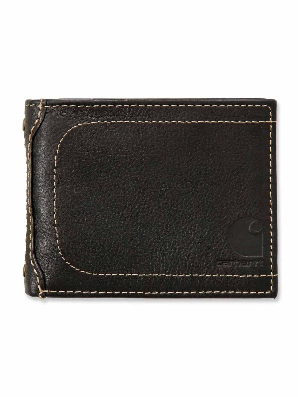 B0000209&#x20;Wallet&#x20;Pebble&#x20;Leather&#x20;Trifold&#x20;-&#x20;Carhartt