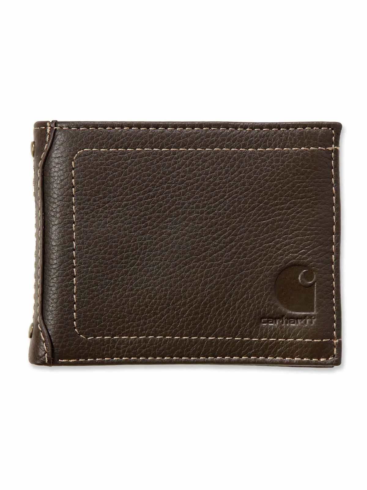 B0000209&#x20;Wallet&#x20;Pebble&#x20;Leather&#x20;Trifold&#x20;-&#x20;Carhartt