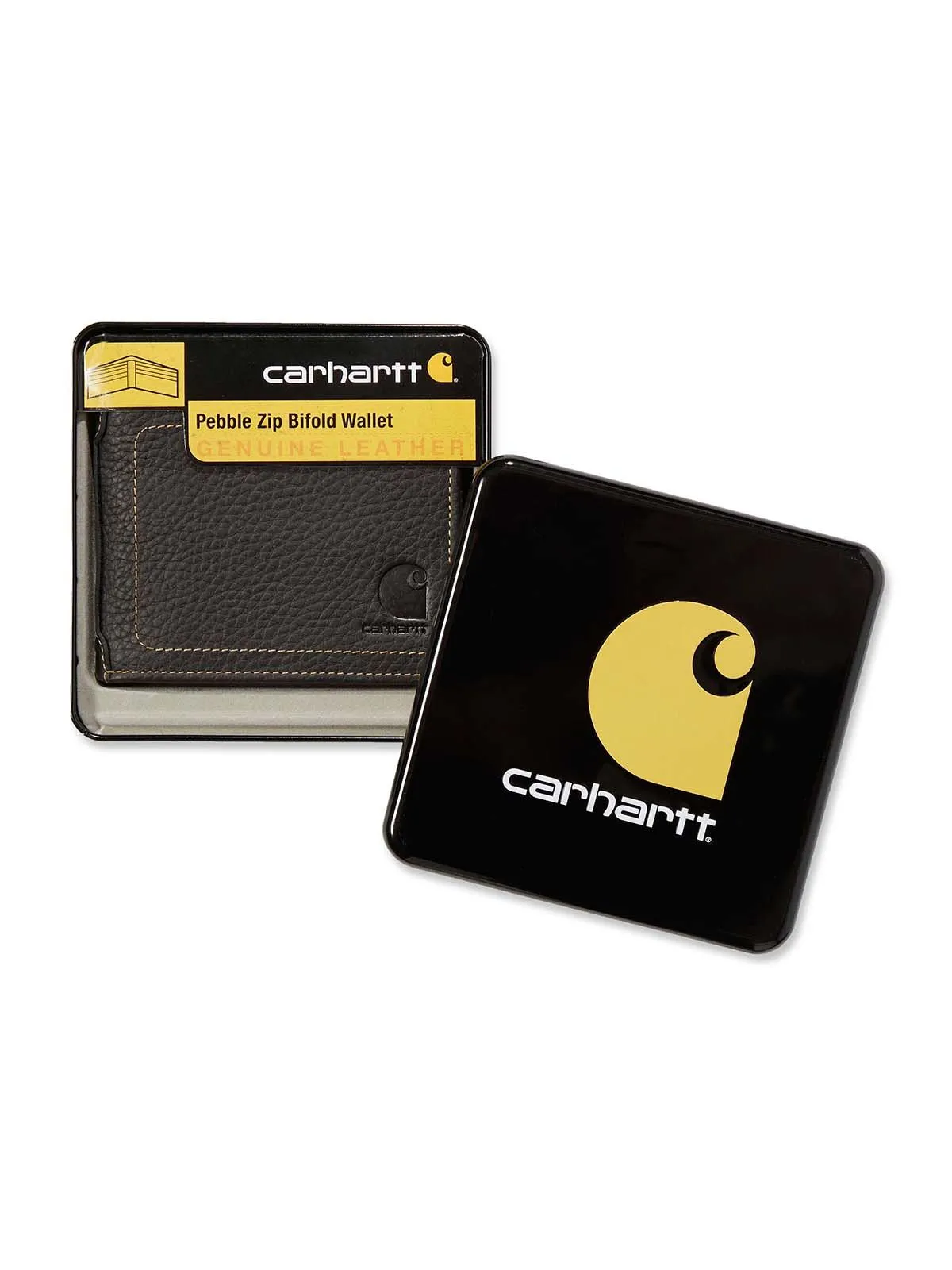 B0000210&#x20;Wallet&#x20;Pebble&#x20;Leather&#x20;Zip&#x20;-&#x20;Carhartt