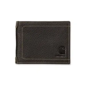 B0000210&#x20;Wallet&#x20;Pebble&#x20;Leather&#x20;Zip&#x20;-&#x20;Carhartt