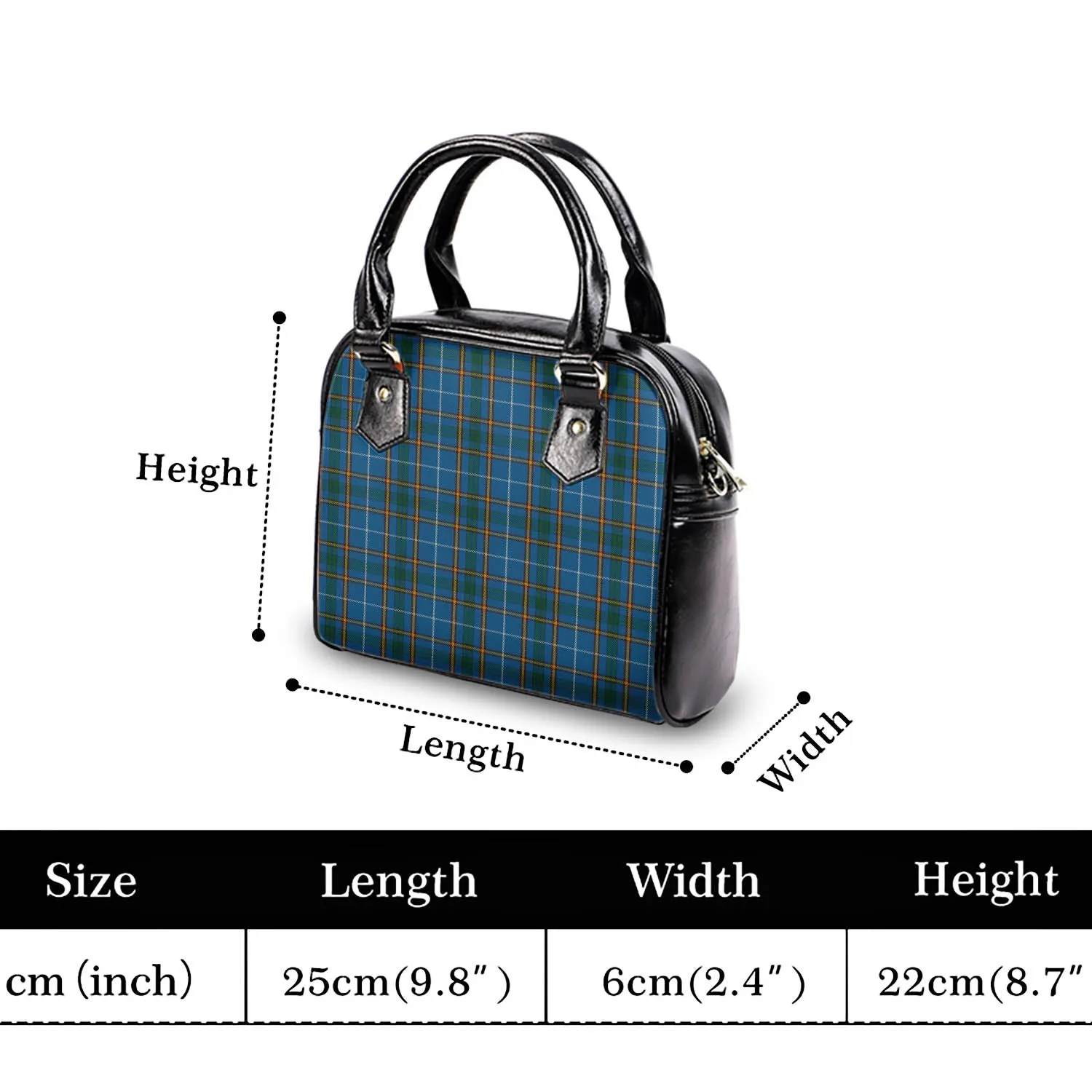 Bain Tartan Shoulder Handbags