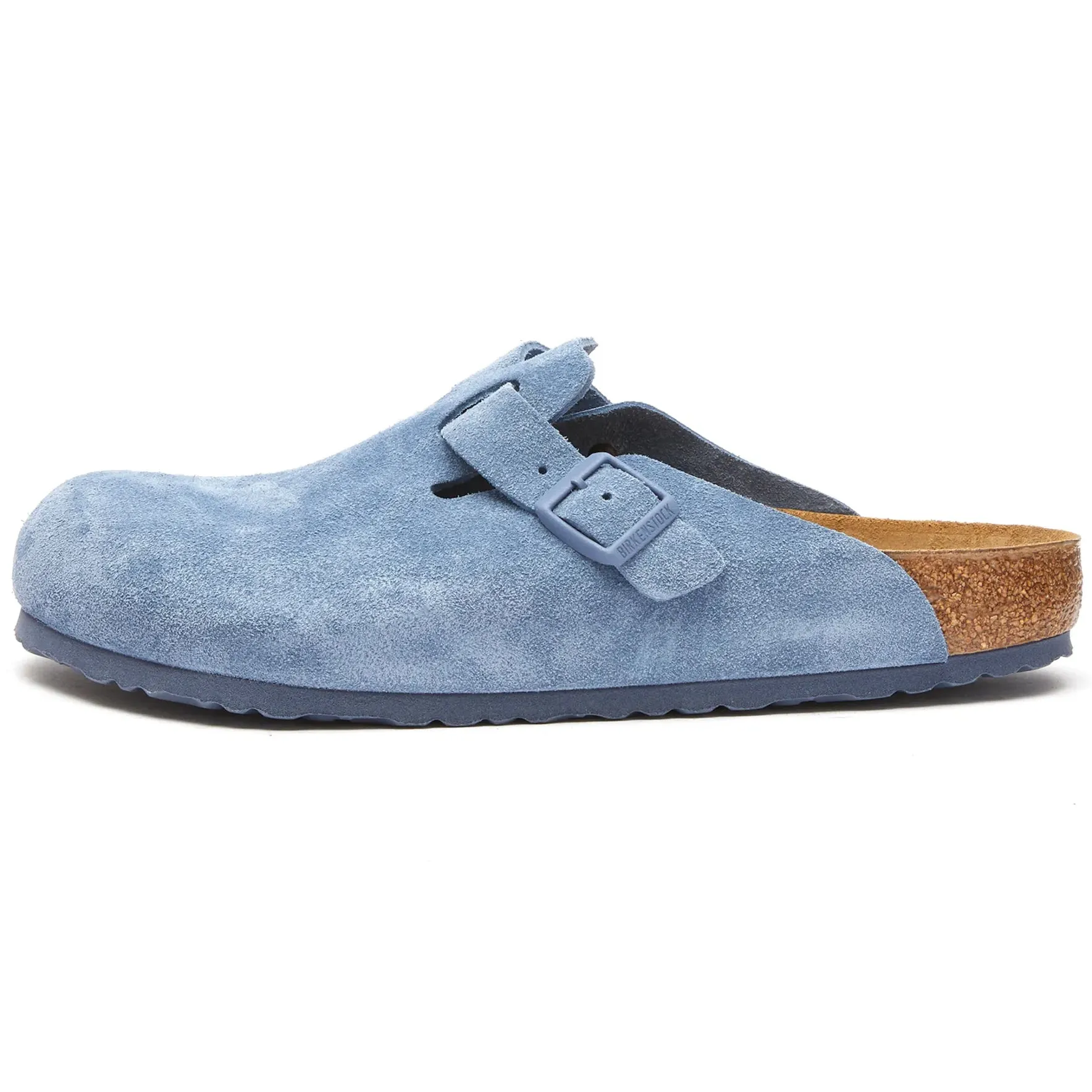 Birkenstock Boston Suede Clog, blue