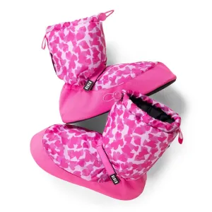 Bloch Children Confetti Hearts Printed Warmup Booties