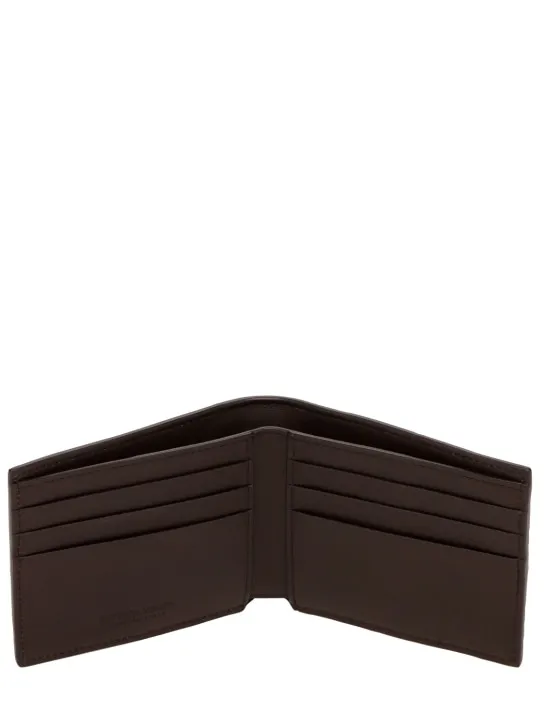 Bottega Veneta   Cassette leather bi-fold wallet 