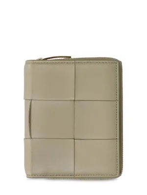 Bottega Veneta   Small Cassette bi-fold zip wallet 