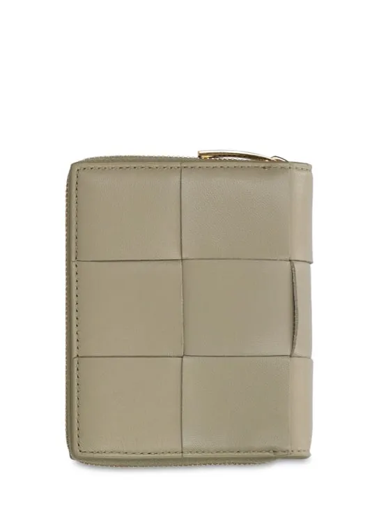 Bottega Veneta   Small Cassette bi-fold zip wallet 