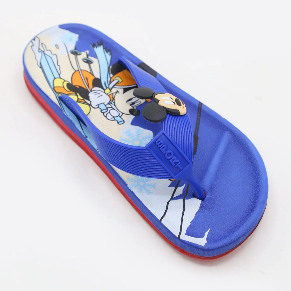 Boys Flip Flop Slipper - Blue