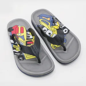 Boys Flip Flop Slipper - Grey