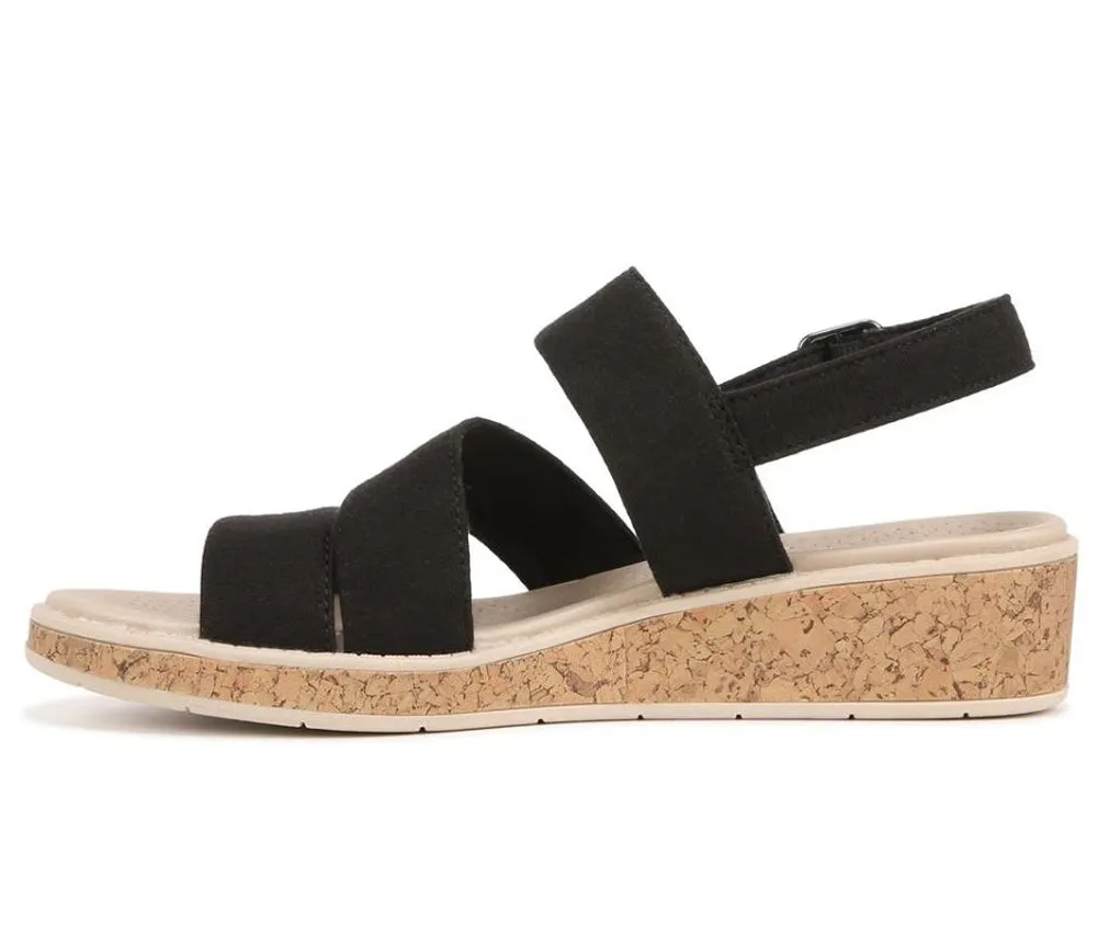 Bravo Black Sandals by Bzees