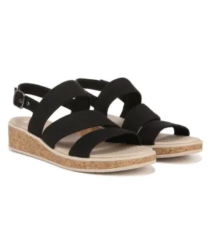 Bravo Black Sandals by Bzees