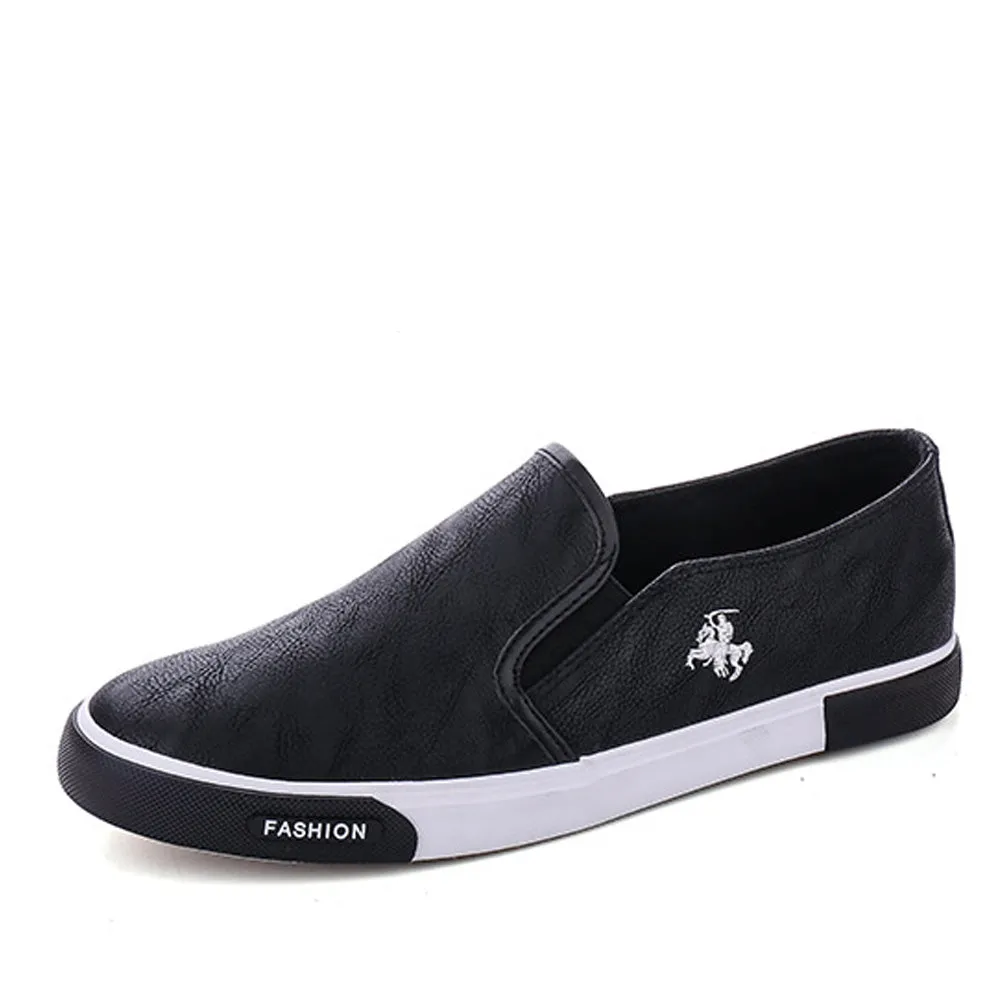 Breathable High Quality Casual PU Leather Shoes