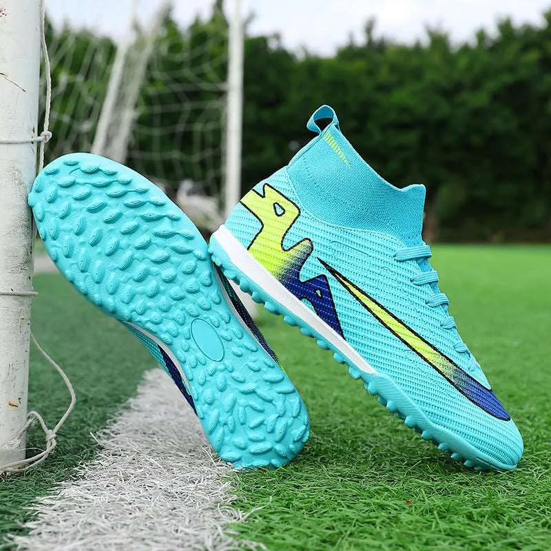 Breathable High-Top Adult  Soccer Cleats, Training