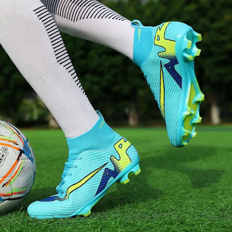 Breathable High-Top Adult  Soccer Cleats, Training