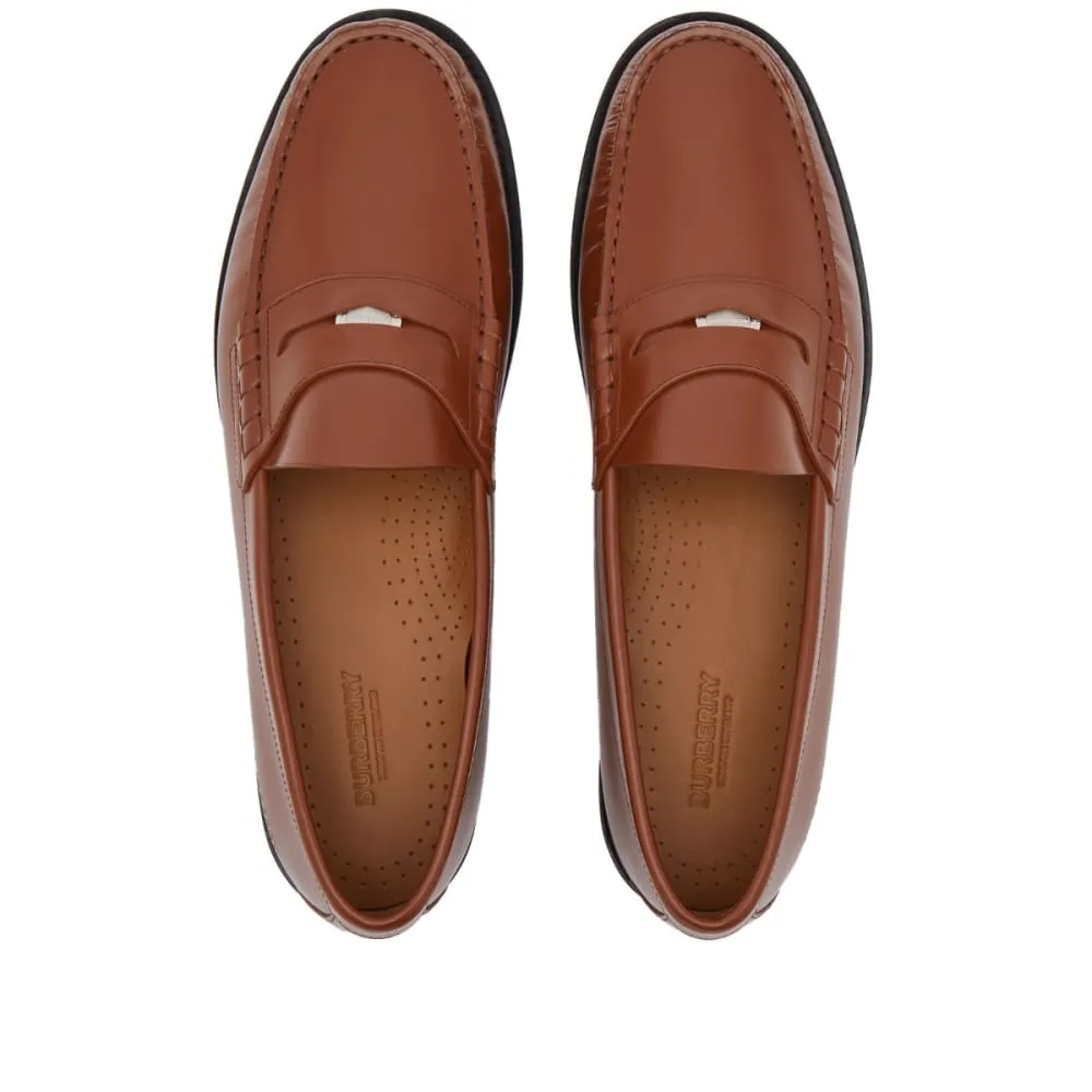 Burberry Rupert Coin Loafer Moccasins