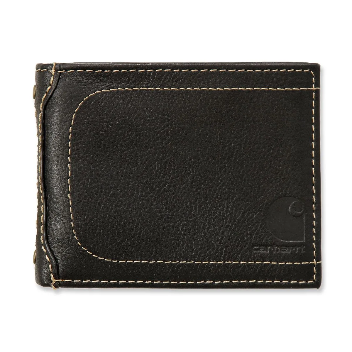 Carhartt&#x20;61-2201&#x20;Pebble&#x20;Passcase&#x20;Wallet&#x20;-&#x20;Black