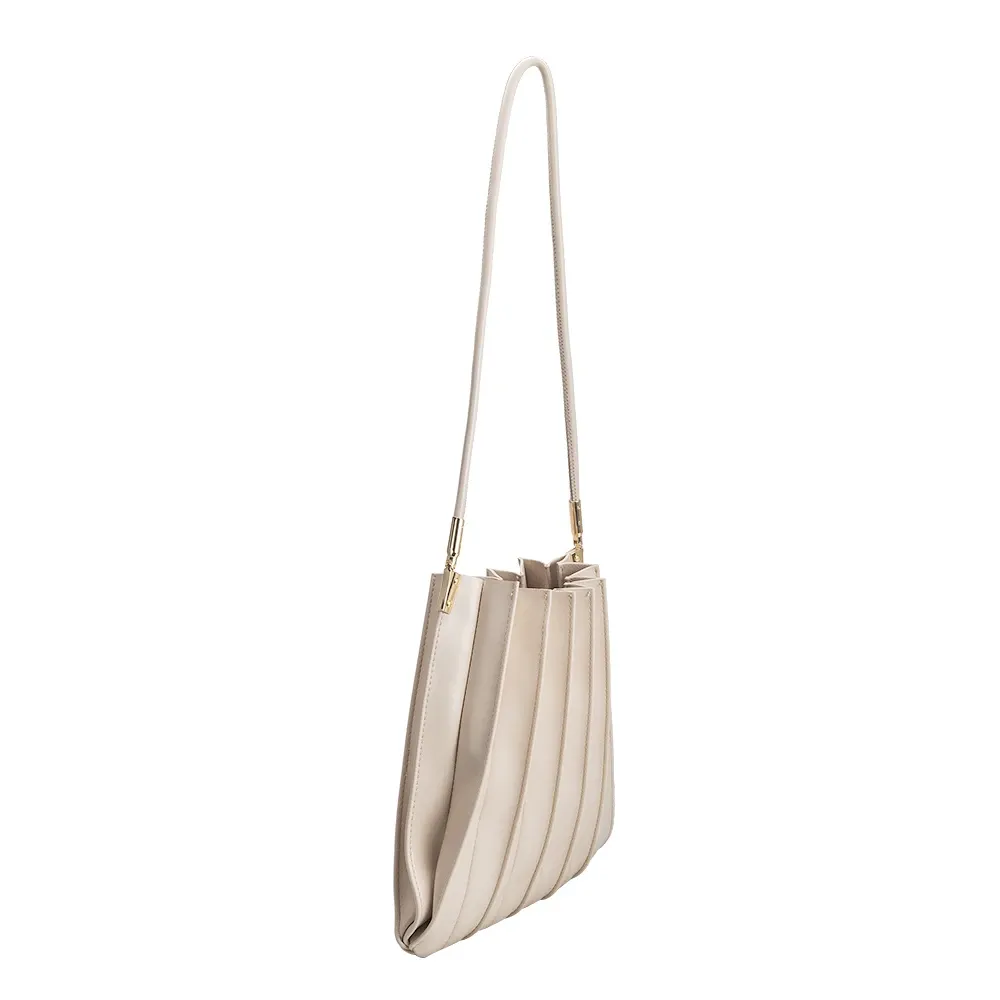 Carrie Bone Medium Shoulder Bag - FINAL SALE