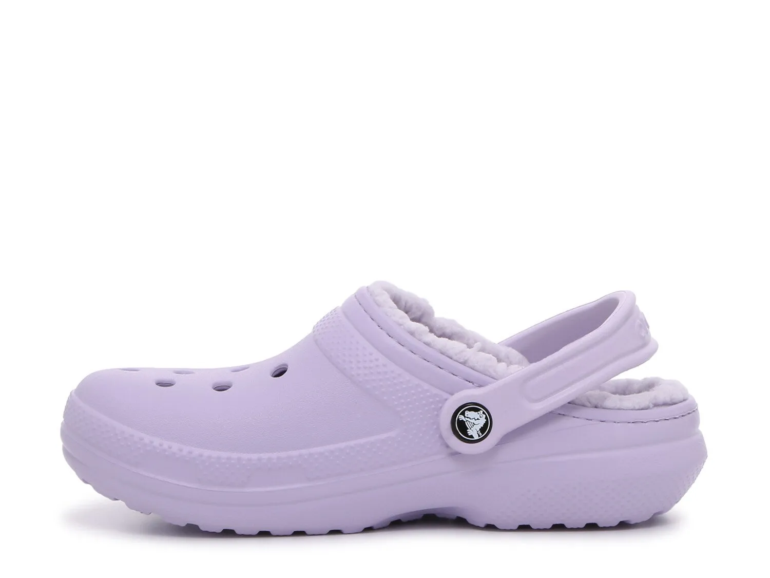 Classic clogs with Crocs lining, lavender