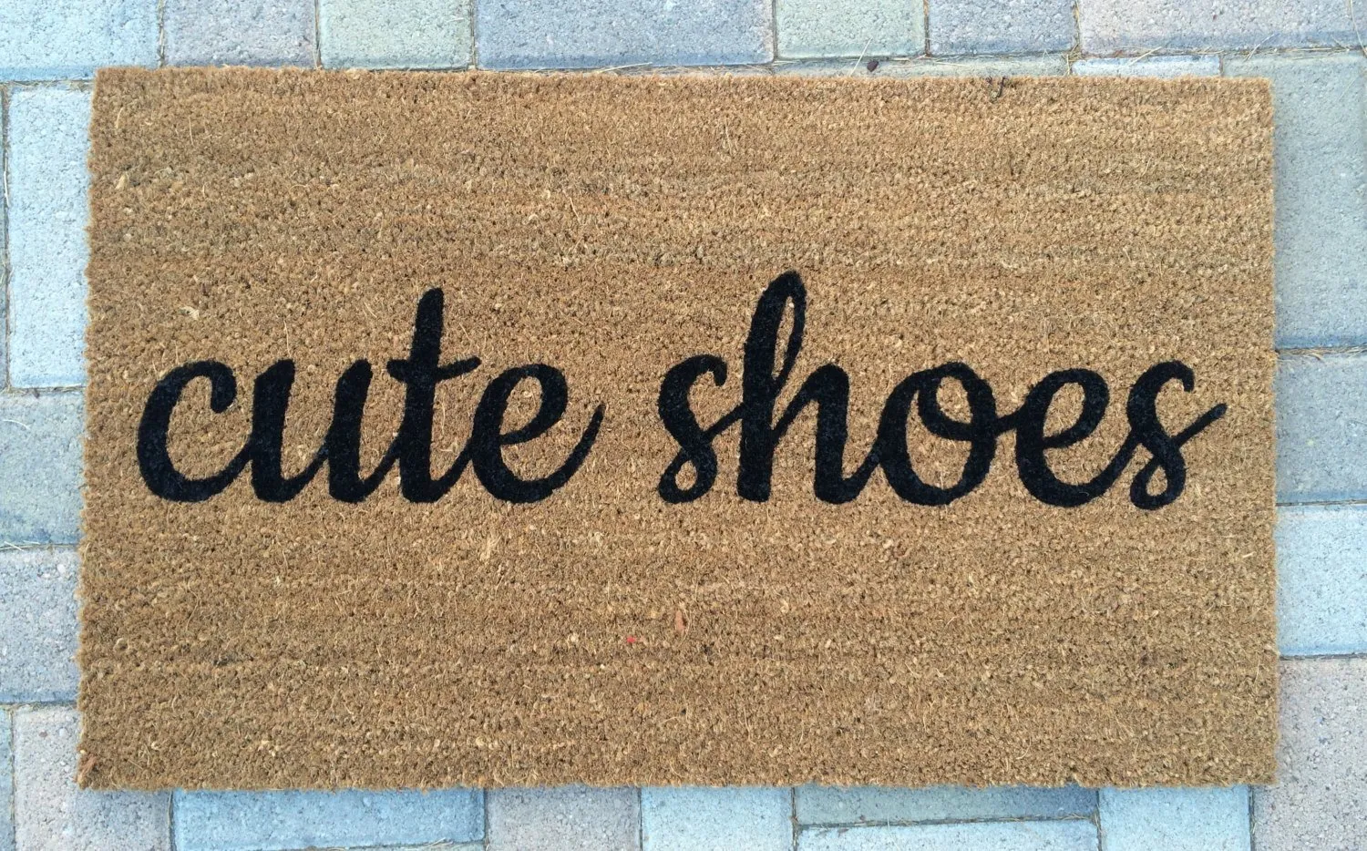 Cute Shoes Funny Doormat