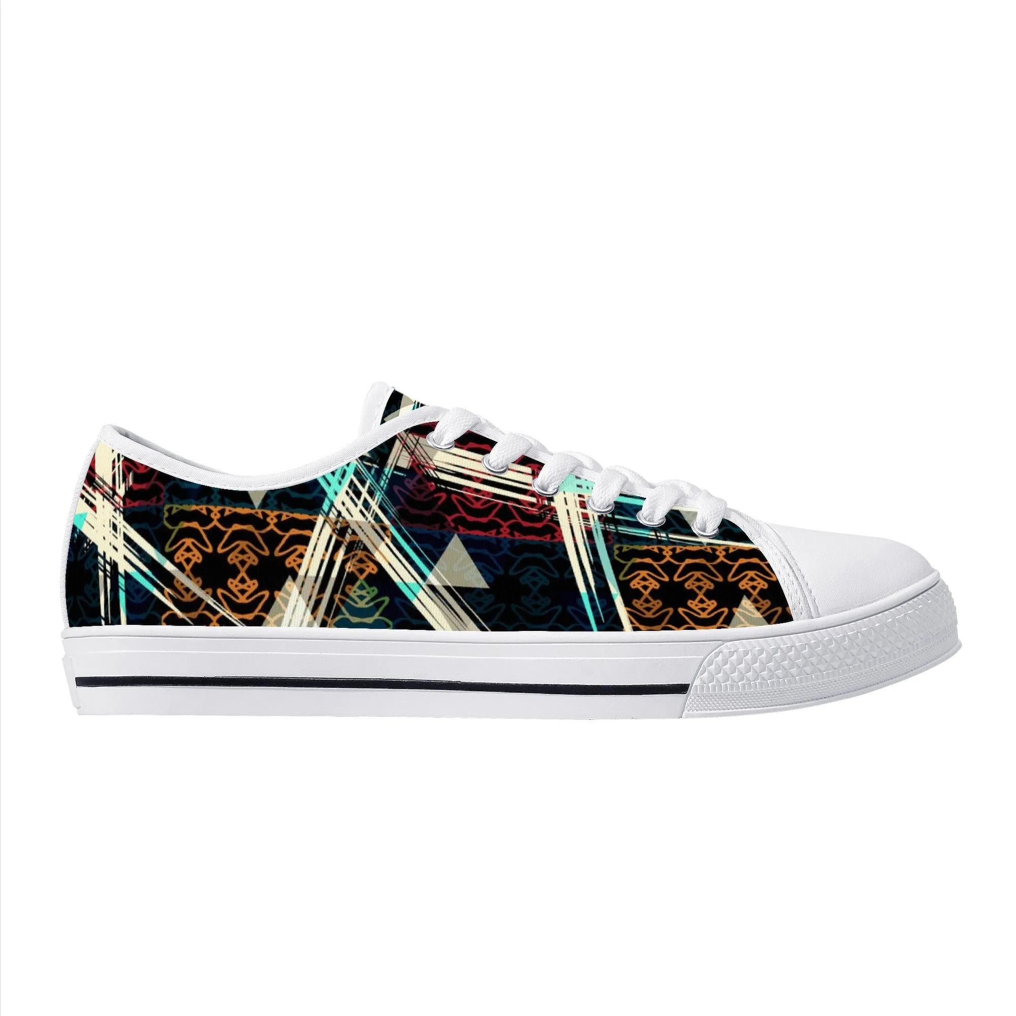 Designer Low Top Canvas Shoes - FXS X3