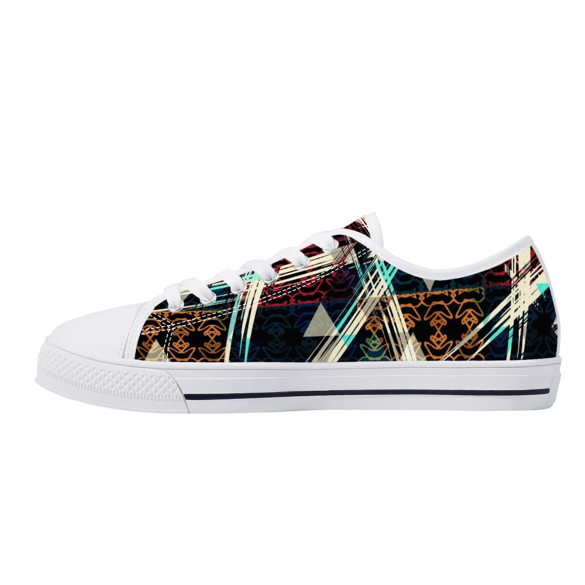 Designer Low Top Canvas Shoes - FXS X3