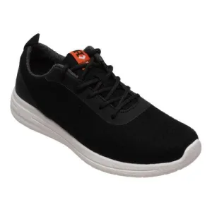 FreeShield Mens Real Wool Casual Black Shoe/Black Shoe