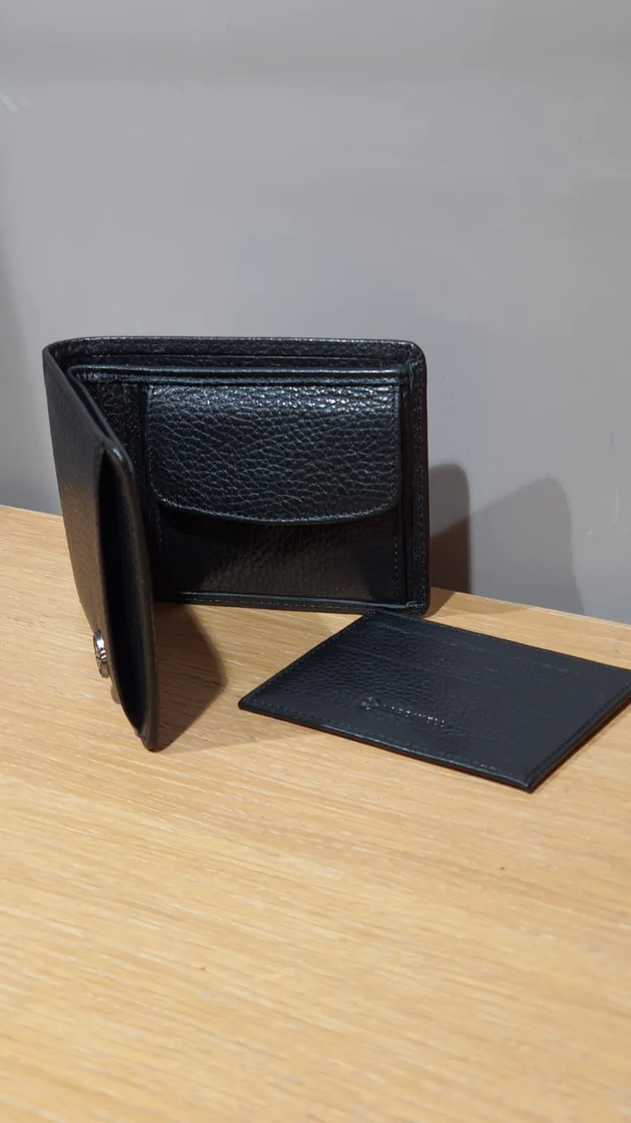 GentWith Charlotte Black Leather Wallet - GENT WITH