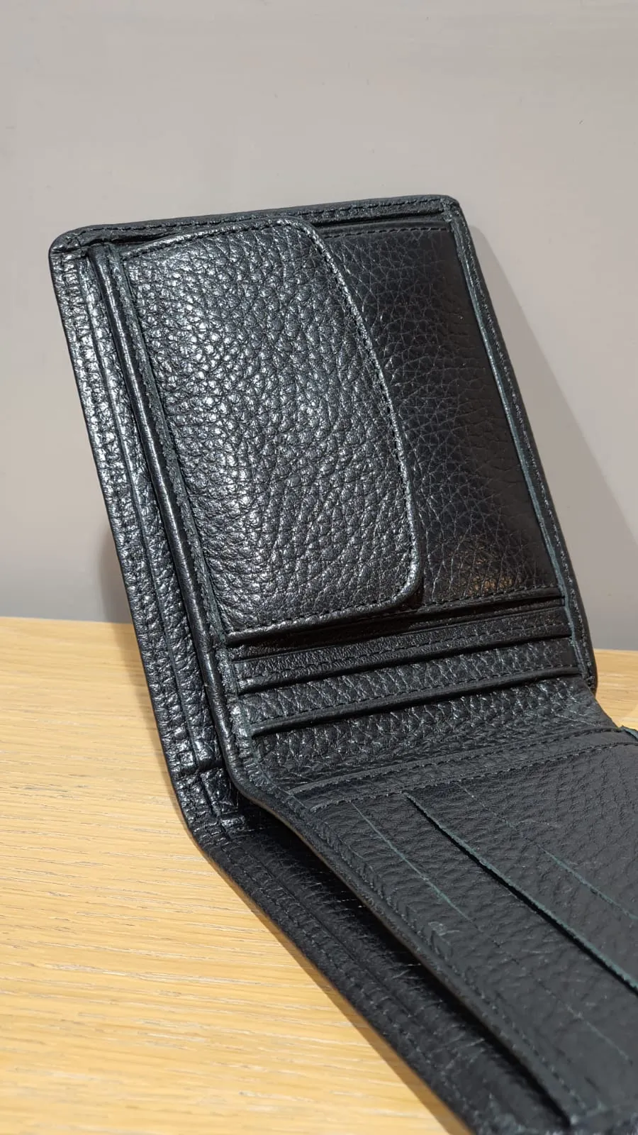 GentWith Charlotte Black Leather Wallet - GENT WITH