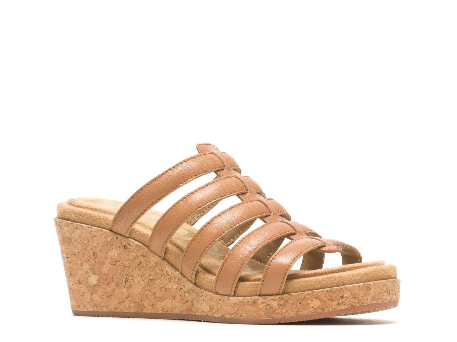 Hush Puppies Willow Fisherman Wedge Sandals, Beige