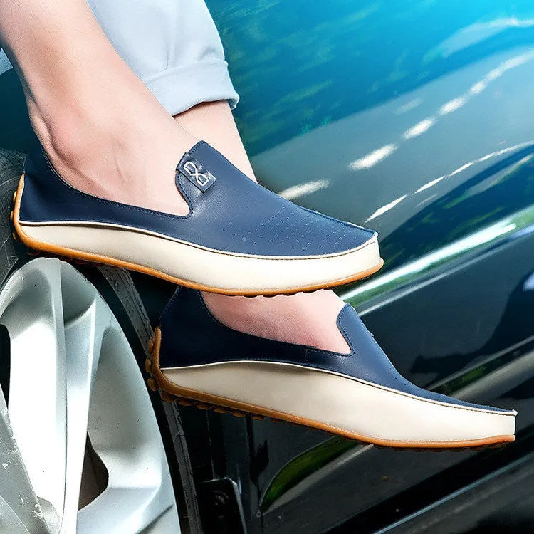 Leather Luxury Breathable Loafers Shoes