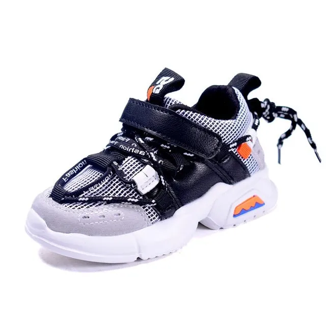 MOF Kids toddler shoes trendy breathable chunky sneakers