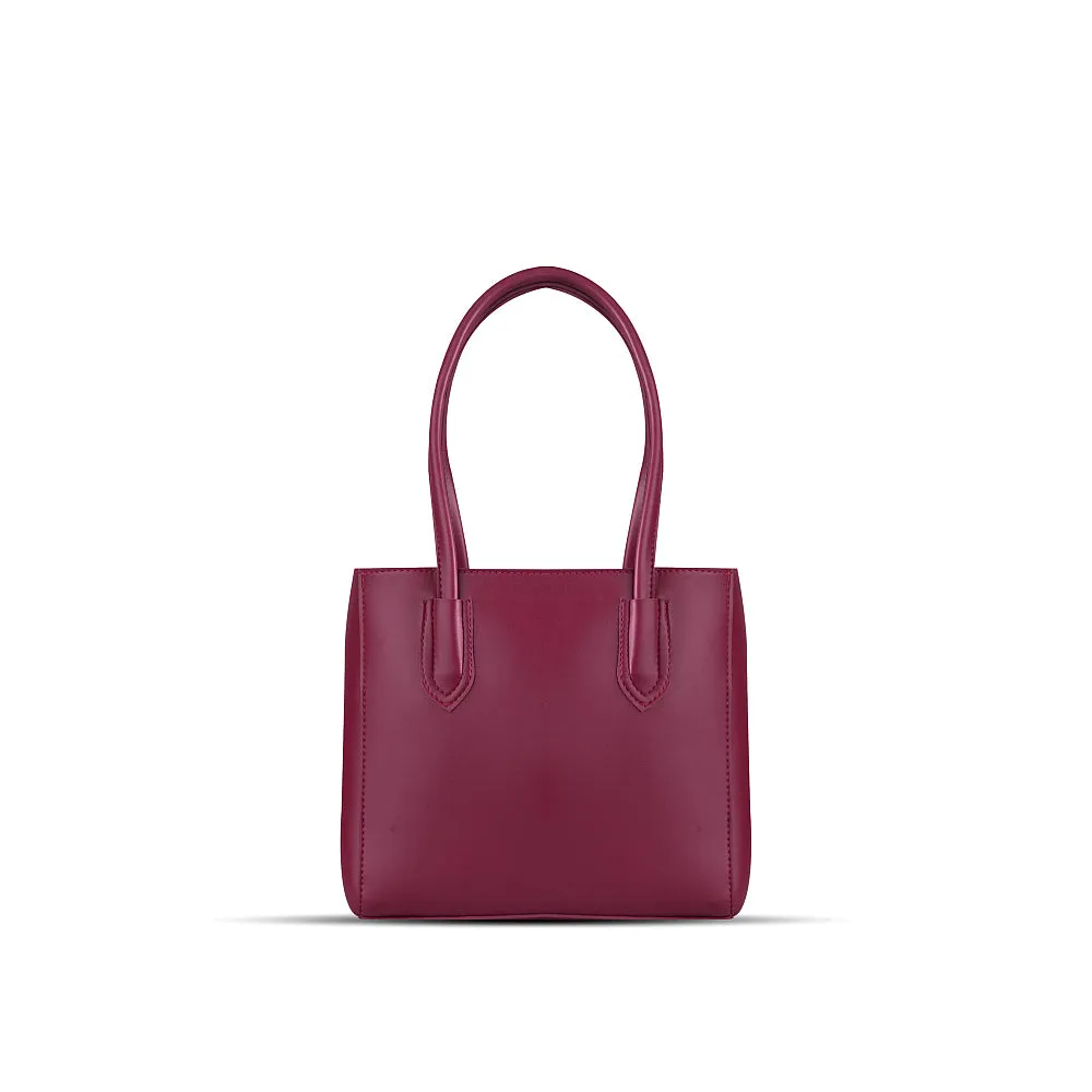 OLAY MAROON HANDBAG