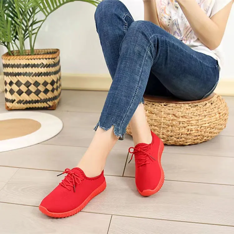 Owlkay Autumn Slip-On Casual Lightweight Soft-Sole Sports Shoes