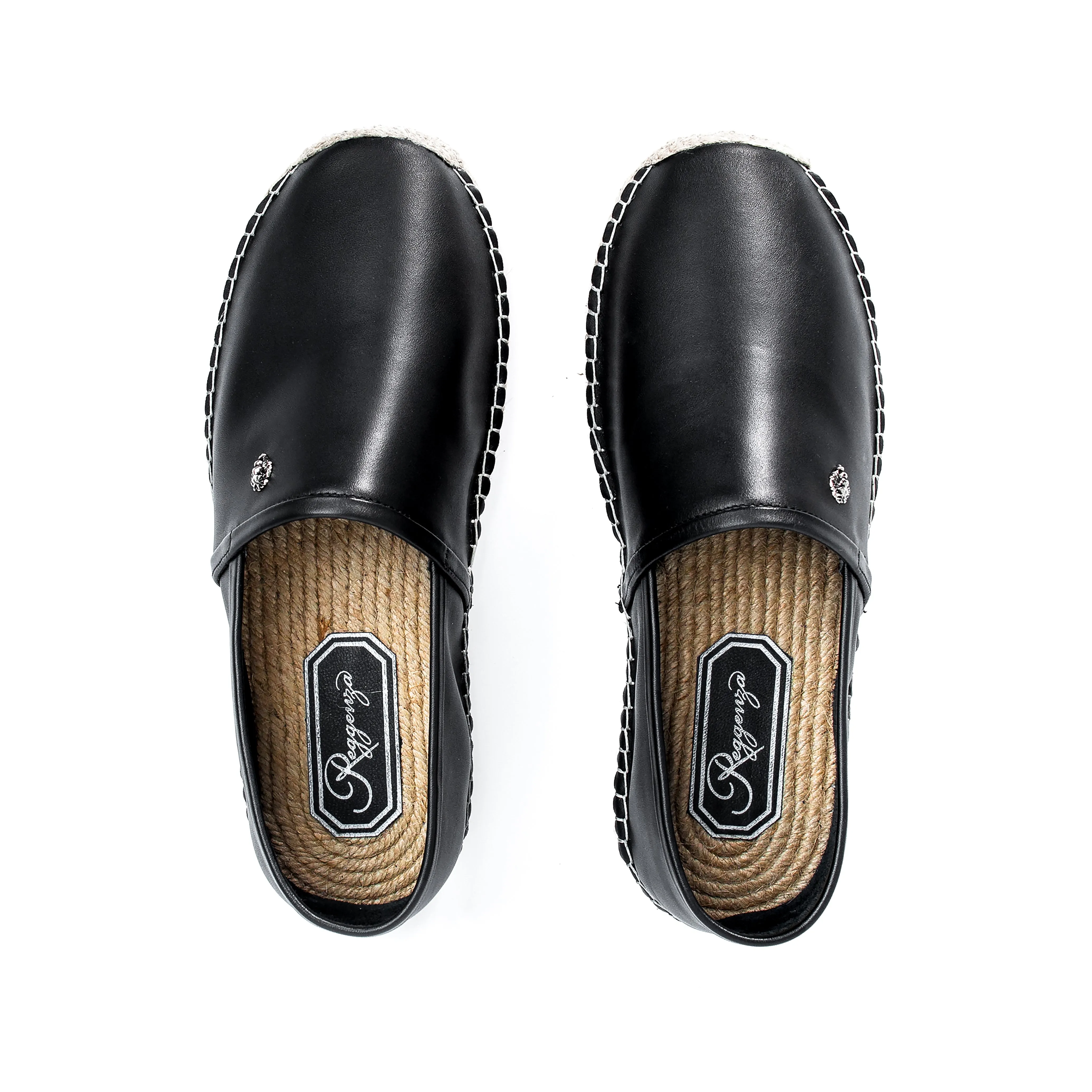 Premium Leather Espadrille Shoes