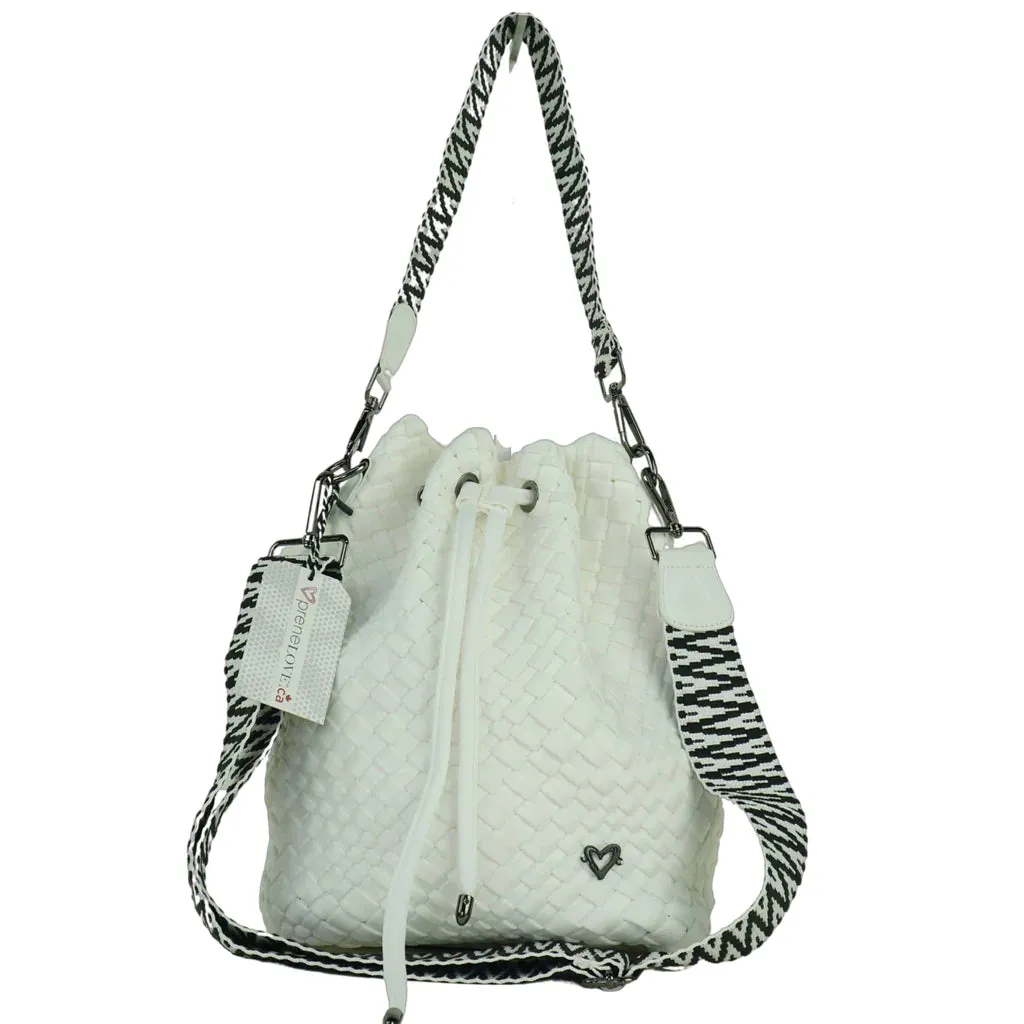 PreneLove Banff Woven Bucket Bag