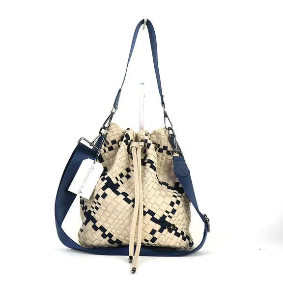 PreneLove Banff Woven Bucket Bag