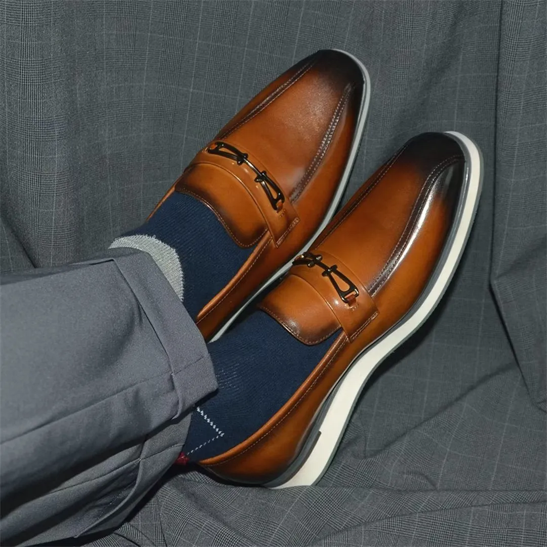 Refined Comfort Slip-On Dress Shoes