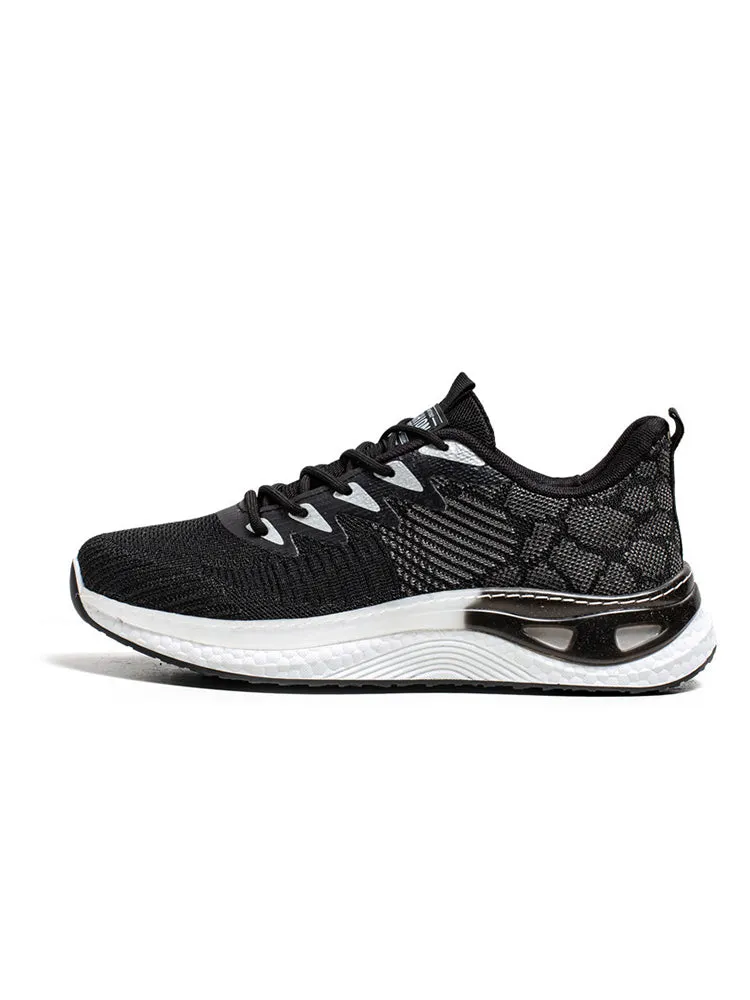 Soft-Soled Breathable Flyknit Running Shoes