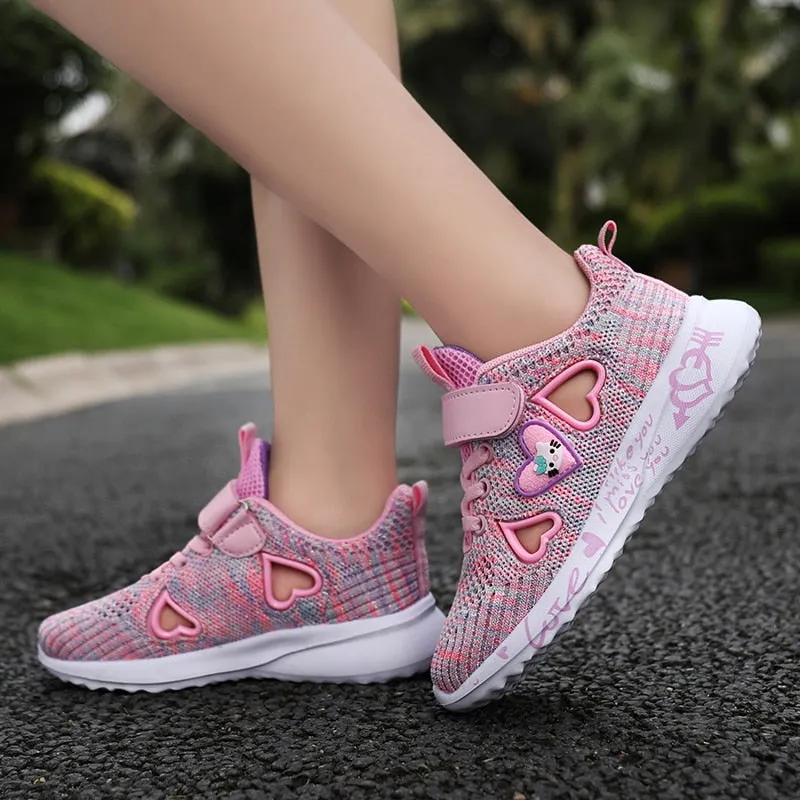 Summer Casual Light Mesh Kids Cute Shoes