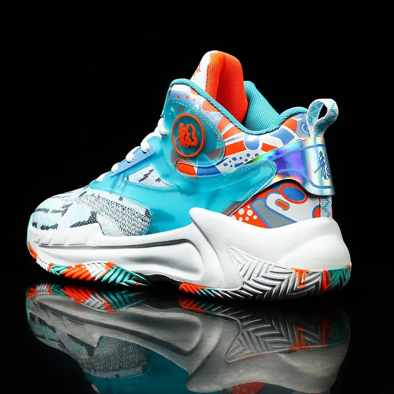 Vibrant Designer Lightweight Basketball Shoes Men/Women Sports